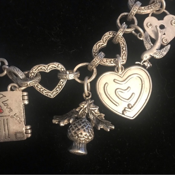 Silver tone Barbie Style Charm Bracelet - Picture 8 of 14